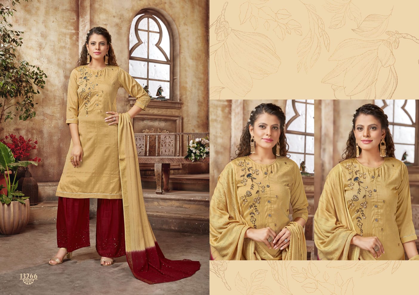 Kalaroop Shilpi New Designer Festive Wear Embroidery Fancy Ready Made Salwar Suit Collection